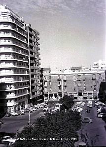 Oran - Place Hoche et Rue d'Arzew -1958
